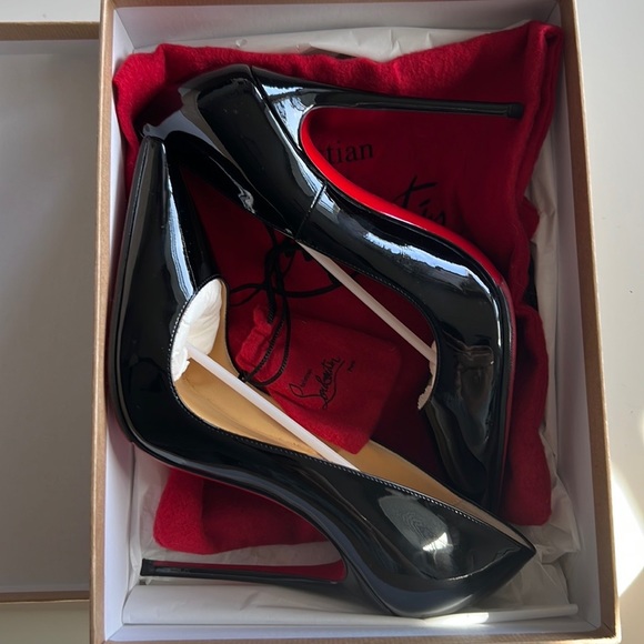 Christian Louboutin So Kate 120 Patent 39.5 black - Picture 6 of 11
